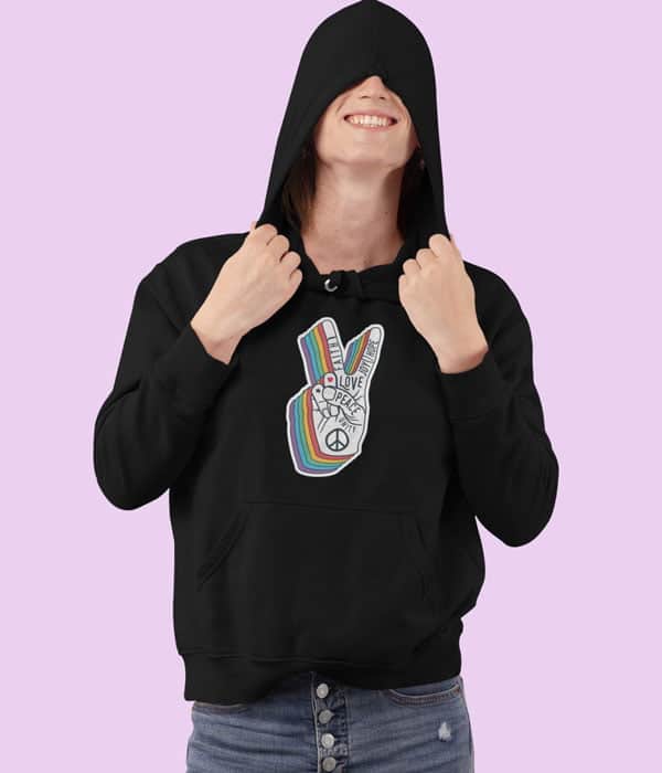 Sweatshirt Tasarım - Peace - Bikafa Tasarım