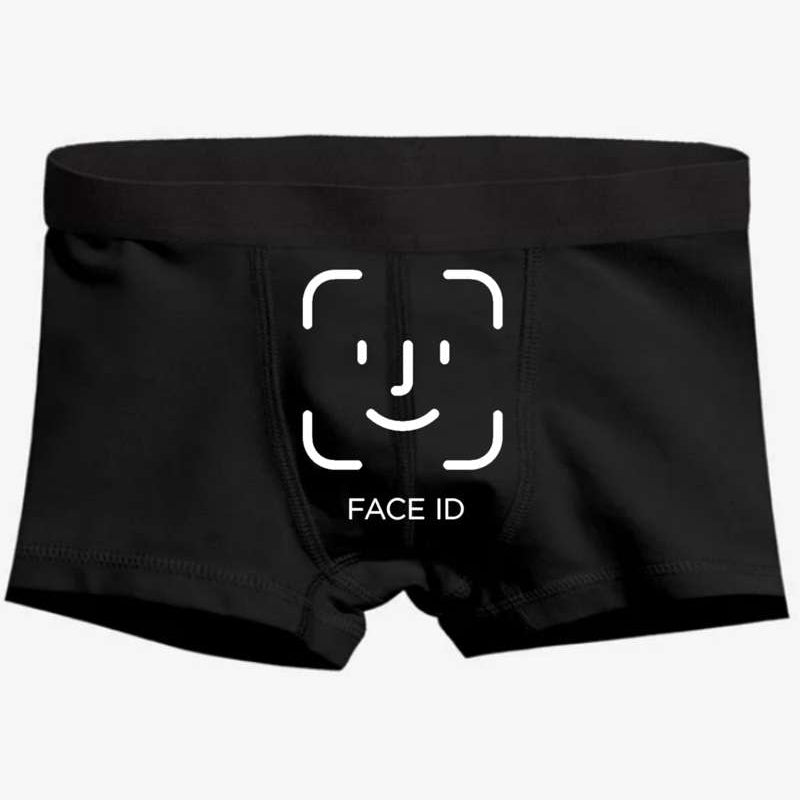 Erkek Boxer Face ID - Bikafa Tasarım
