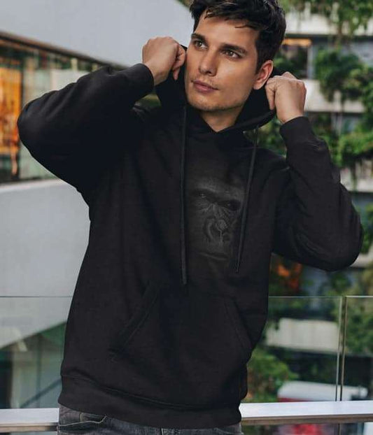 Kapşonlu Sweatshirt Face of - Bikafa Tasarım