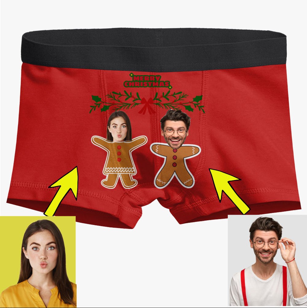 Yılbaşı Boxer Kurabiyeli - Bikafa Tasarım