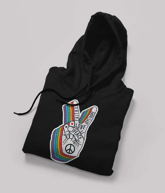 Sweatshirt Tasarım - Peace - Bikafa Tasarım