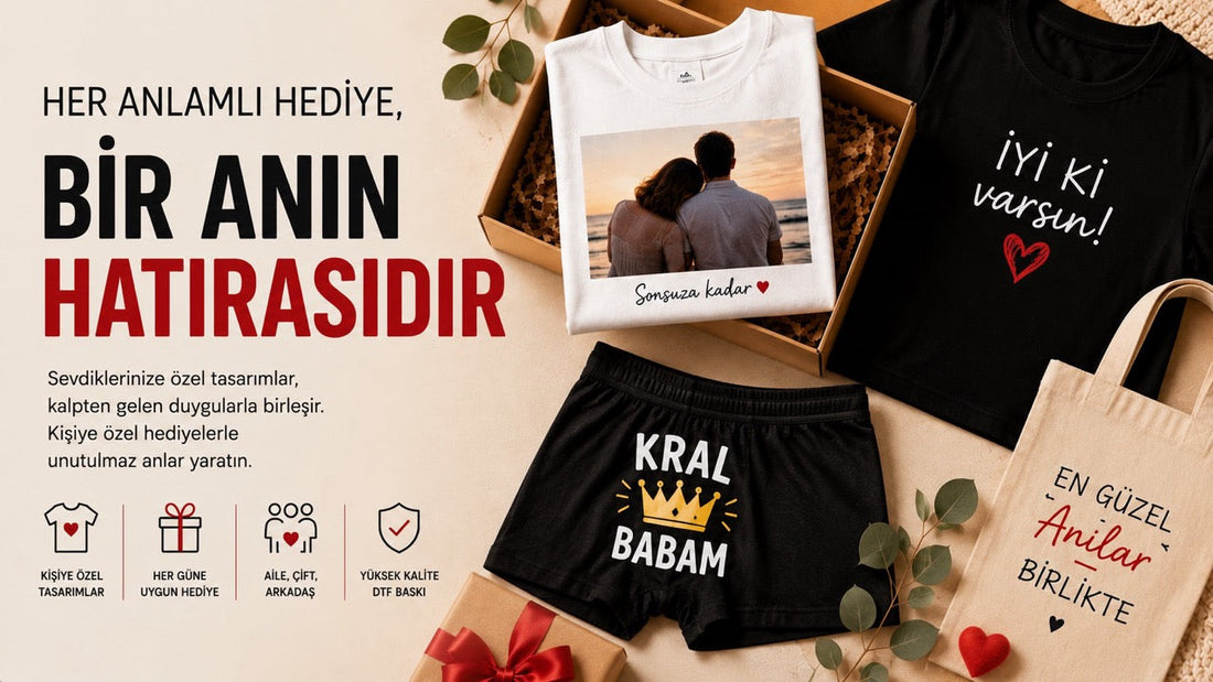 Kişiye Özel Hediye Rehberi: Sevdikleriniz İçin Anlamlı Tasarım Fikirleri