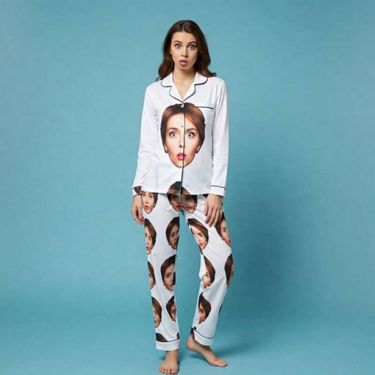 Yüz Baskılı Pijama Altlarıyla Unutulmaz Anlar Yaratın - Bikafa Tasarım