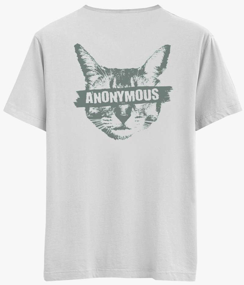 Tasarım Tişört Anonymous - Bikafa Tasarım