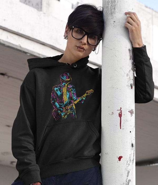 Kapşonlu Sweatshirt "Music Man" - Bikafa Tasarım