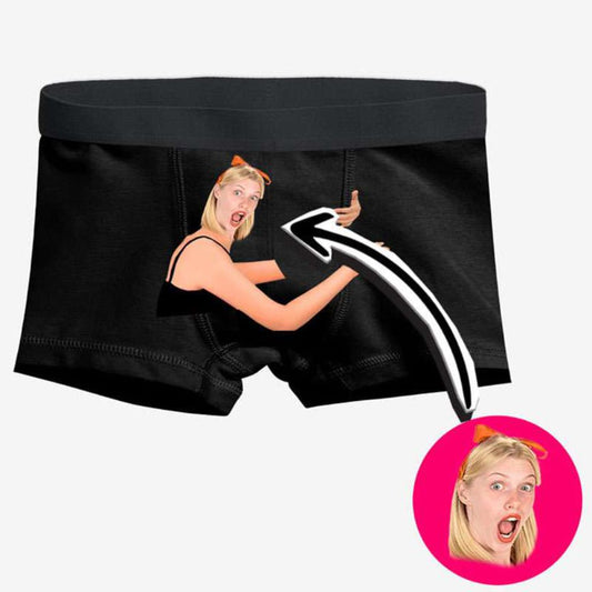 Boxer Tasarlama Sen Fotoğrafını Ekle Biz Tasarlayalım Sarılma - Bikafa Tasarım