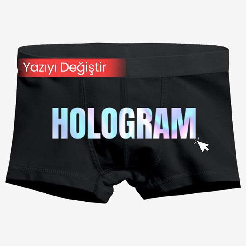 Hologram & Reflektör Baskılı Boxer - Bikafa Tasarım
