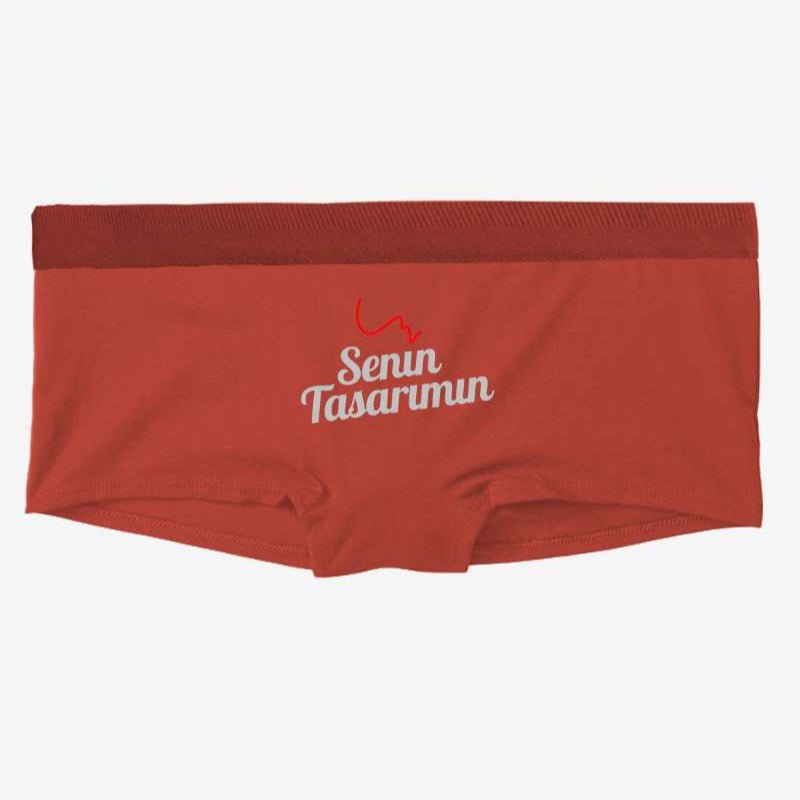 Kendin Tasarla Kadın Boxer Bato Bikini - Bikafa Tasarım