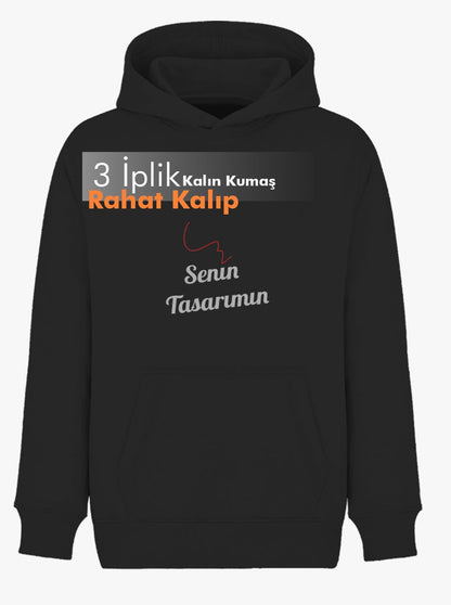 Kapüşonlu Sweatshirt Tasarla - Bikafa Tasarım