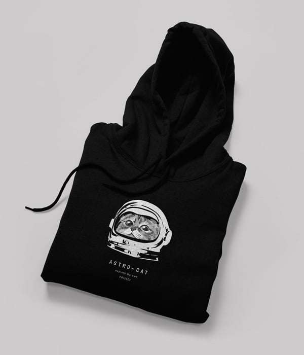Kedili Sweat Astro Cat - Bikafa Tasarım