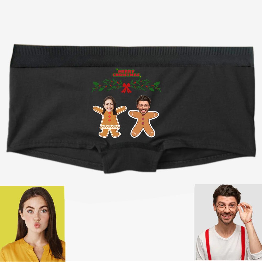 Yılbaşı Boxer Kurabiyeli - Bikafa Tasarım
