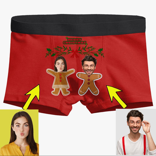 Yılbaşı Boxer Kurabiyeli - Bikafa Tasarım