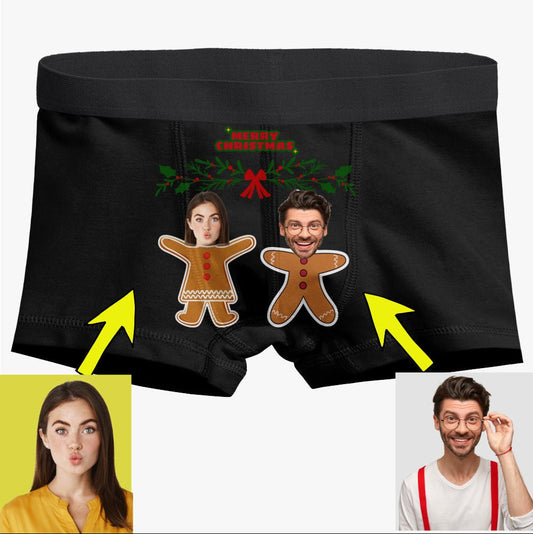 Yılbaşı Boxer Kurabiyeli - Bikafa Tasarım
