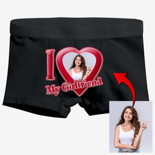 I love You My Girl Friend Boxer Tasarlama Resmini Yükle - Bikafa Tasarım