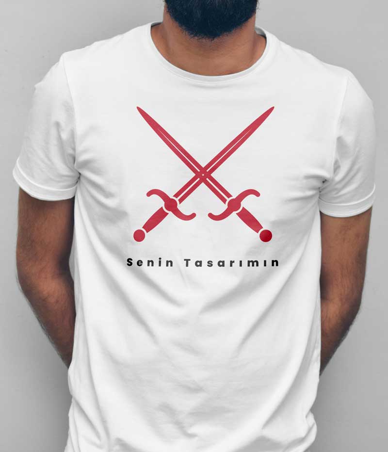 Normal Kalıp Standart Kalite Kişiye Özel Tişörtler - Bikafa Tasarım