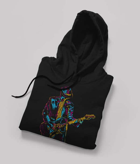 Kapşonlu Sweatshirt "Music Man" - Bikafa Tasarım