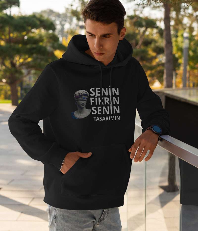 Kapüşonlu Sweatshirt Tasarla - Bikafa Tasarım