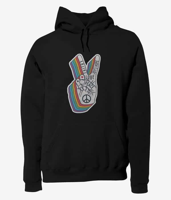 Sweatshirt Tasarım - Peace - Bikafa Tasarım