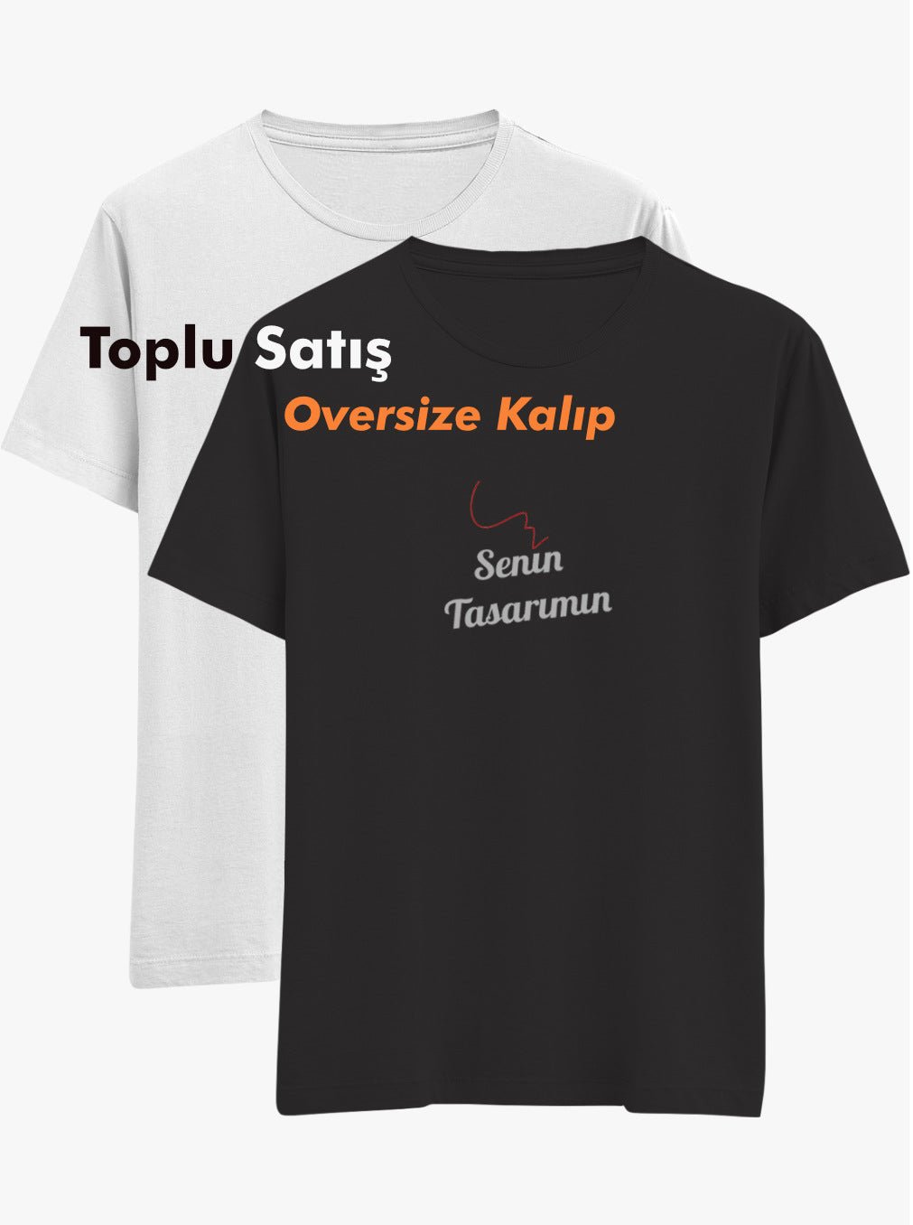 Oversize Toptan Tişört - Bikafa Tasarım